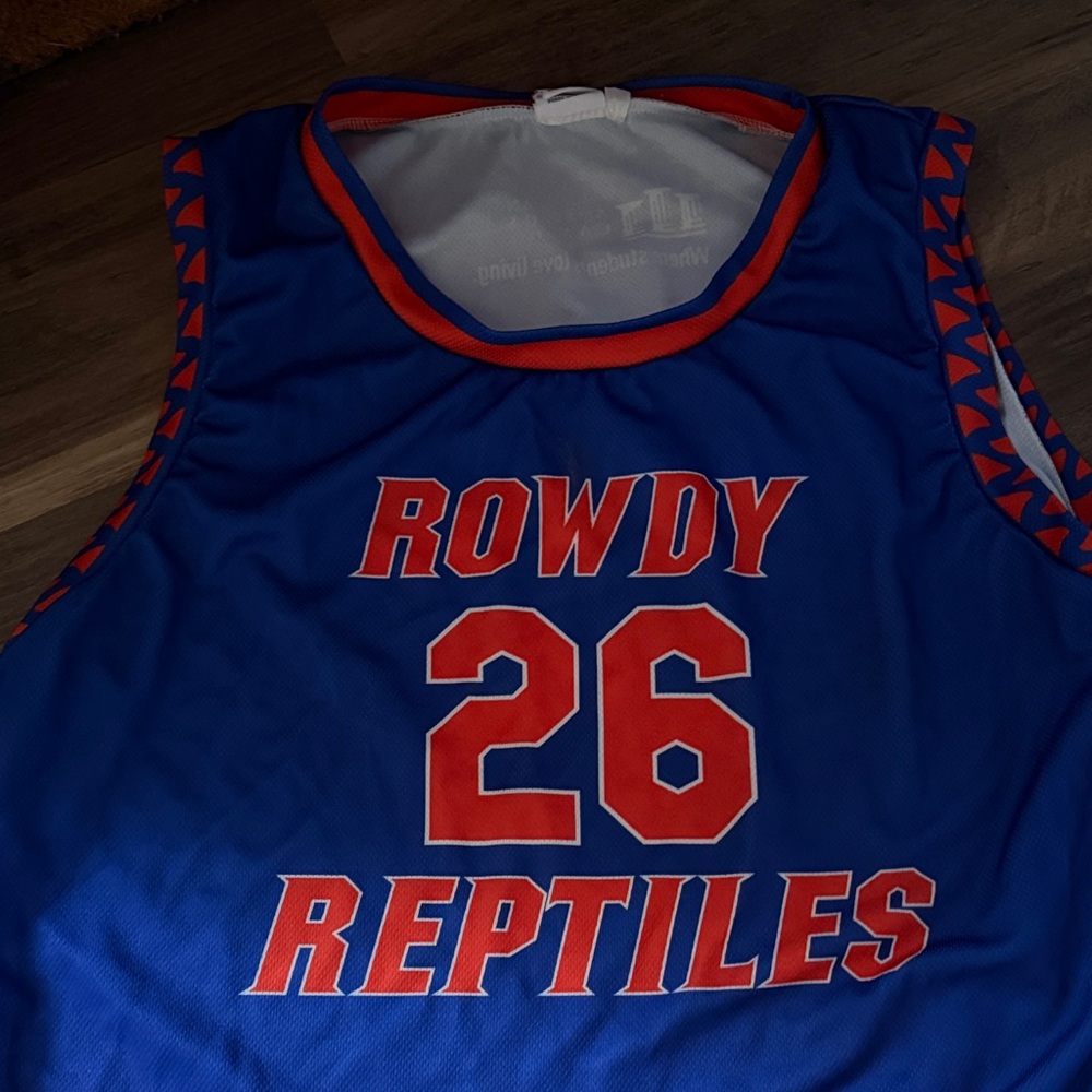 Blue Rowdy Reptiles Jersey